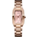 SKMEI - 1400 - Women Stainless Steel Rectangle Dial Elegant Watch - rose gold - Image 4