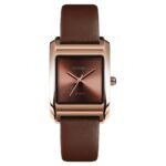 SKMEI - 1432 - Women Luxury Leather Quartz Watch - BROWN