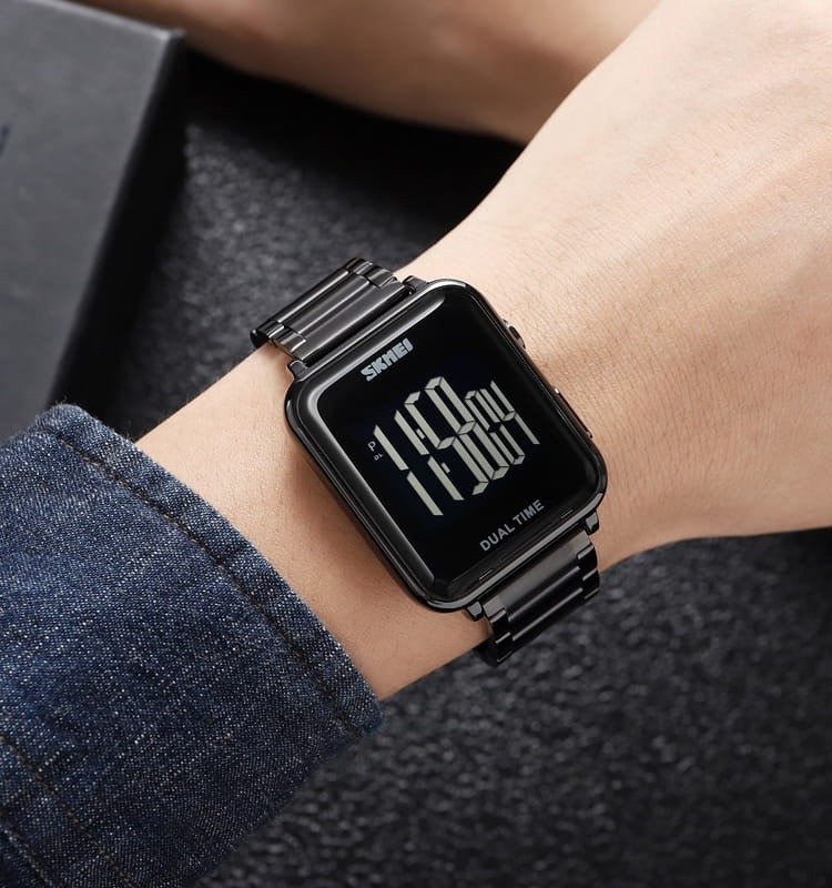 1852 (7) SKMEI - 1852 - Digital Countdown Electronic Movement - black - Image 2