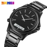 Skmei - 2120 - Electronic Luminous 30m Waterproof - Black/Black