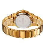 Skmei - 2279 - Dual Time Stainless Steel Watch - gold/black - Image 4