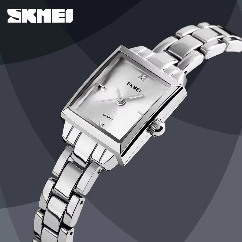 2315 (13) SKMEI - 2315 - Women Vintage Quartz Watch - silver/silver - Image 5