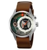 SKMEI - 2333 - Futuristic Analog Watch - silver/black - Image 3