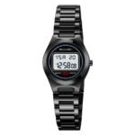 SKMEI - 2334 - Women Digital Stainless Steel Watch - black - Image 2