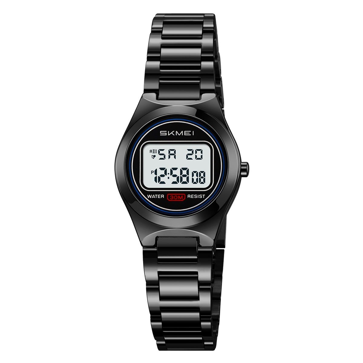 2334 (14) SKMEI - 2334 - Women Digital Stainless Steel Watch - black - Image 2