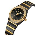 Skmei - 2342 - Women Stainless Steel Quartz - black/gold - Image 2