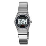 SKMEI - 2446 - Women Digital Stainless Steel Watch - silver