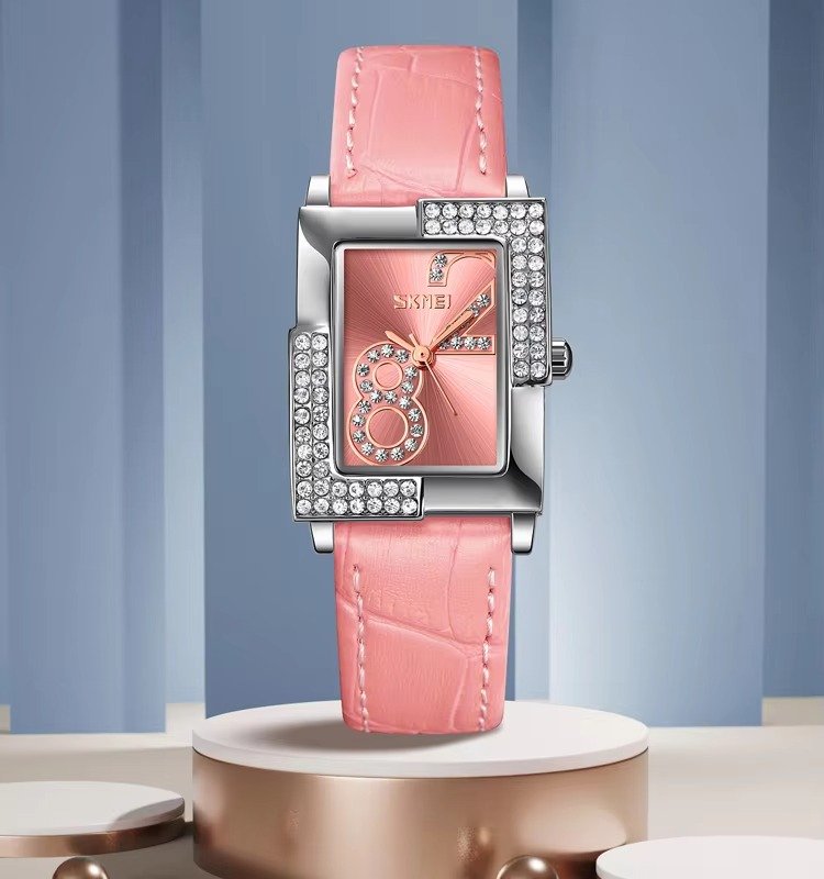 9289 (5) SKMEI - 9289 - Women Quartz Movement - Pink - Image 3