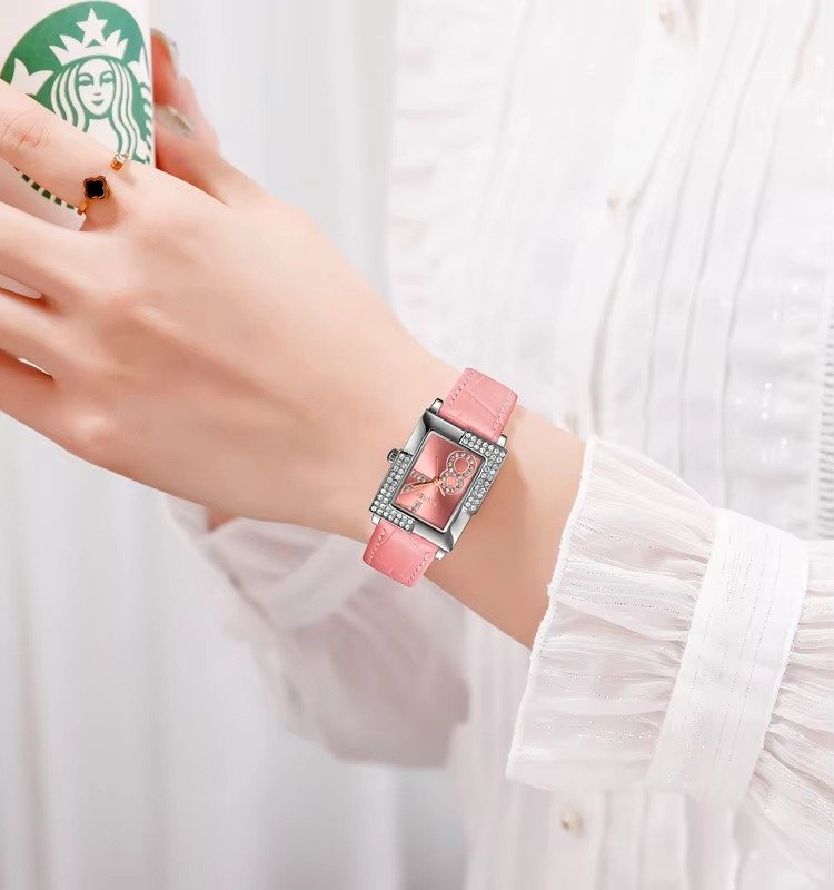 9289 (7) SKMEI - 9289 - Women Quartz Movement - Pink - Image 2