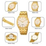 SKMEI - 9372 - High Quality Luxury Watch - Gold/Silver - Image 3