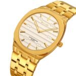 SKMEI - 9372 - High Quality Luxury Watch - Gold/Silver