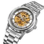 SKMEI - M035 - High Quality Mechanical Watch - silver-steel